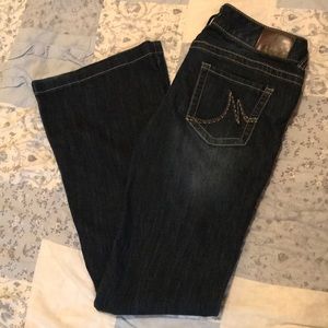 Wide leg jeans